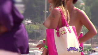 Hey babe let&amp;#039;s walk down the beach typsy &amp;amp; topless together