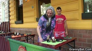 ���ലിയ granny tits fucked hard