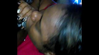 ���बनूस बेब बेकार है मोटी काली मुर्गा