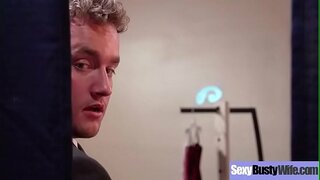 Mainit na Malalaking Utong Asawa (Sinta Once) Makakuha ng Nabunggo Mahirap Estilo Sa Tape vid-09