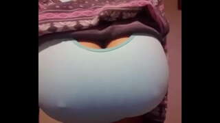 Velké gumové prso drop