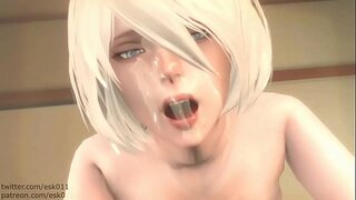 עוד yorha 2b אוסף Nier אוטומטים לא קליפים שלי