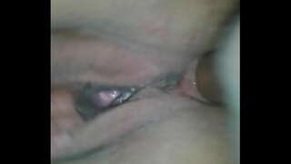 Любовник еякулира по задник на жена си